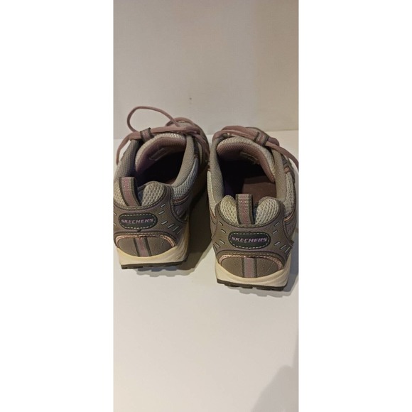 Women’s Skechers Shape Ups‎ Curved Toning Walking Shoes Size 8 Gray & Pink - Picture 13 of 15